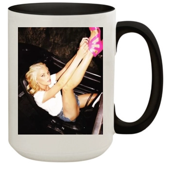 Amber Heard 15oz Colored Inner & Handle Mug