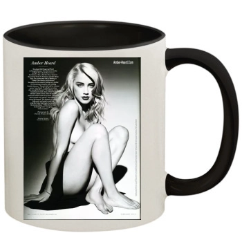 Amber Heard 11oz Colored Inner & Handle Mug