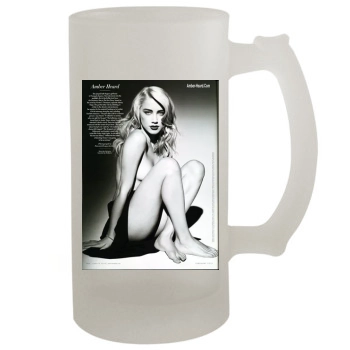 Amber Heard 16oz Frosted Beer Stein