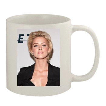 Amber Heard 11oz White Mug