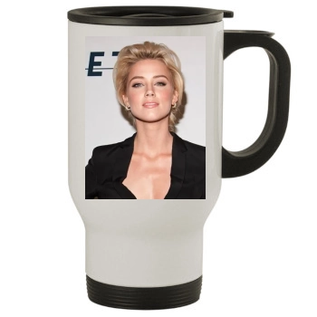 Amber Heard Stainless Steel Travel Mug