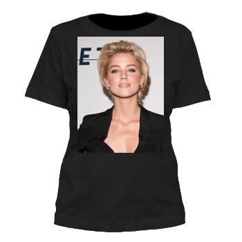 Amber Heard Women's Cut T-Shirt