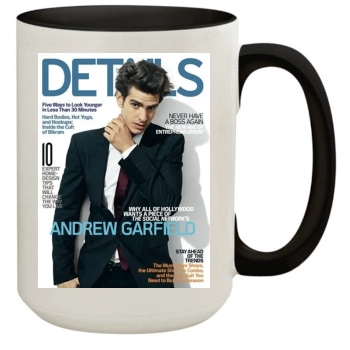 Andrew Garfield 15oz Colored Inner & Handle Mug