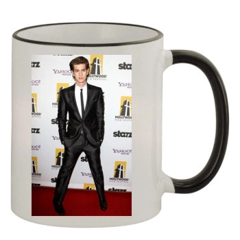 Andrew Garfield 11oz Colored Rim & Handle Mug