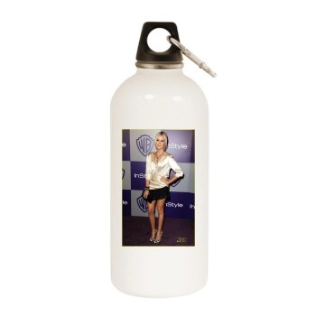 Ashley Tisdale White Water Bottle With Carabiner