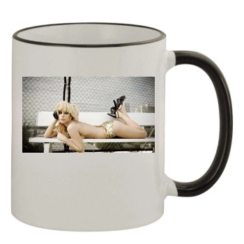 Ashley Tisdale 11oz Colored Rim & Handle Mug