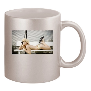 Ashley Tisdale 11oz Metallic Silver Mug