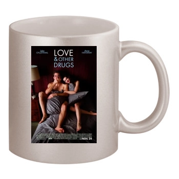 Jake Gyllenhaal 11oz Metallic Silver Mug