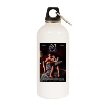 Jake Gyllenhaal White Water Bottle With Carabiner