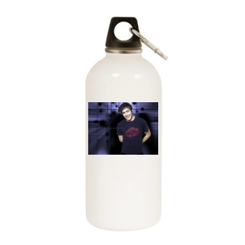 Jake Gyllenhaal White Water Bottle With Carabiner