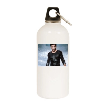 Jake Gyllenhaal White Water Bottle With Carabiner