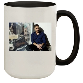 Jake Gyllenhaal 15oz Colored Inner & Handle Mug