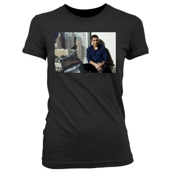 Jake Gyllenhaal Women's Junior Cut Crewneck T-Shirt