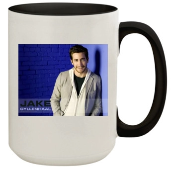 Jake Gyllenhaal 15oz Colored Inner & Handle Mug