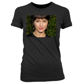 Mary Elizabeth Winstead Women's Junior Cut Crewneck T-Shirt