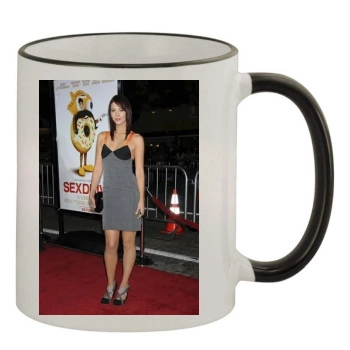 Mary Elizabeth Winstead 11oz Colored Rim & Handle Mug