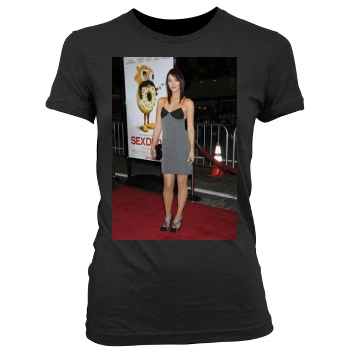 Mary Elizabeth Winstead Women's Junior Cut Crewneck T-Shirt