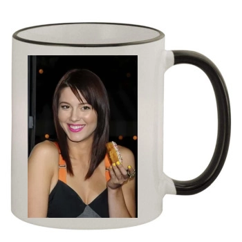 Mary Elizabeth Winstead 11oz Colored Rim & Handle Mug