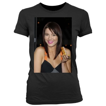 Mary Elizabeth Winstead Women's Junior Cut Crewneck T-Shirt