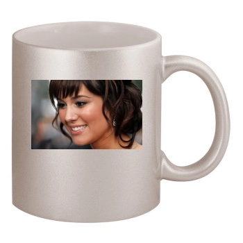 Mary Elizabeth Winstead 11oz Metallic Silver Mug