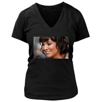 Mary Elizabeth Winstead Women's Deep V-Neck TShirt