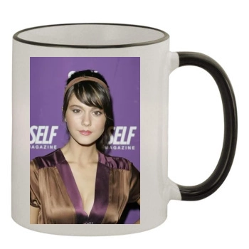 Mary Elizabeth Winstead 11oz Colored Rim & Handle Mug