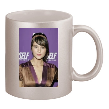 Mary Elizabeth Winstead 11oz Metallic Silver Mug