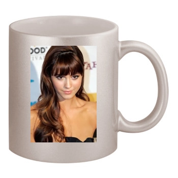 Mary Elizabeth Winstead 11oz Metallic Silver Mug