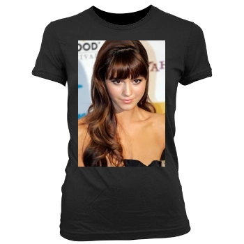 Mary Elizabeth Winstead Women's Junior Cut Crewneck T-Shirt