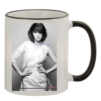 Mary Elizabeth Winstead 11oz Colored Rim & Handle Mug