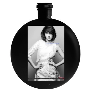 Mary Elizabeth Winstead Round Flask