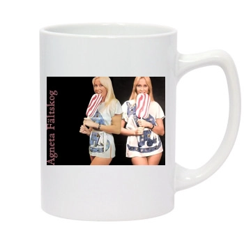 Agnetha Faltskog 14oz White Statesman Mug