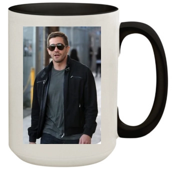 Jake Gyllenhaal 15oz Colored Inner & Handle Mug