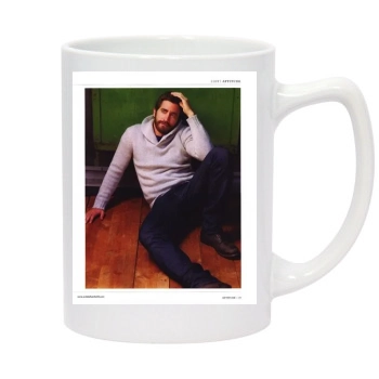 Jake Gyllenhaal 14oz White Statesman Mug