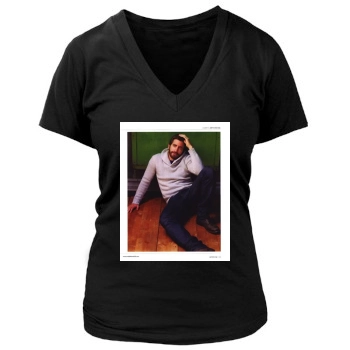 Jake Gyllenhaal Women's Deep V-Neck TShirt