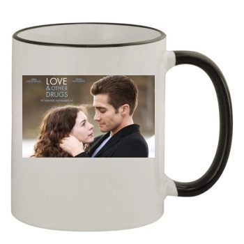 Jake Gyllenhaal 11oz Colored Rim & Handle Mug