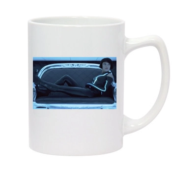 Olivia Wilde 14oz White Statesman Mug