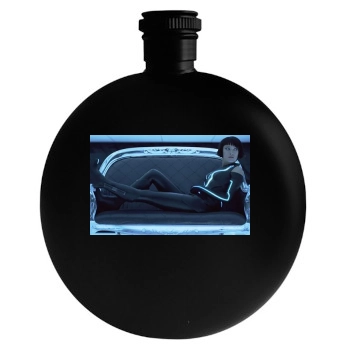 Olivia Wilde Round Flask