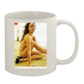 Olivia Wilde 11oz White Mug