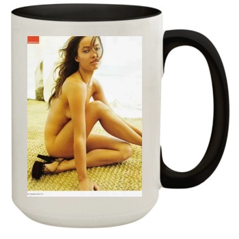 Olivia Wilde 15oz Colored Inner & Handle Mug