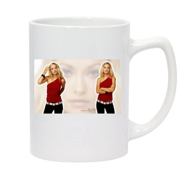 Olivia Wilde 14oz White Statesman Mug