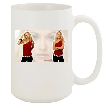 Olivia Wilde 15oz White Mug