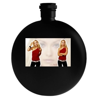 Olivia Wilde Round Flask