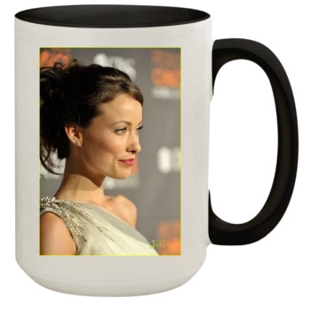 Olivia Wilde 15oz Colored Inner & Handle Mug