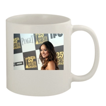 Olivia Wilde 11oz White Mug