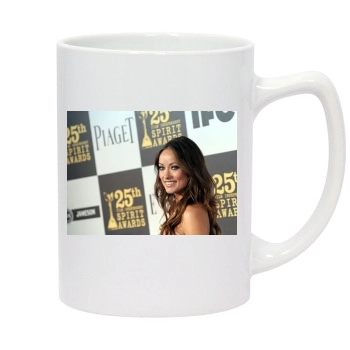 Olivia Wilde 14oz White Statesman Mug