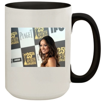 Olivia Wilde 15oz Colored Inner & Handle Mug