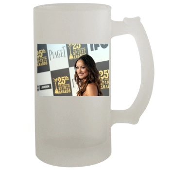 Olivia Wilde 16oz Frosted Beer Stein