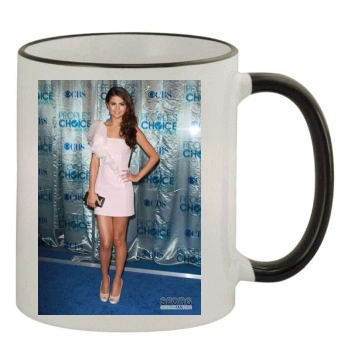 Selena Gomez 11oz Colored Rim & Handle Mug