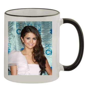 Selena Gomez 11oz Colored Rim & Handle Mug